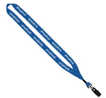 3/4” Dye-Sublimated Lanyard with Metal Crimp